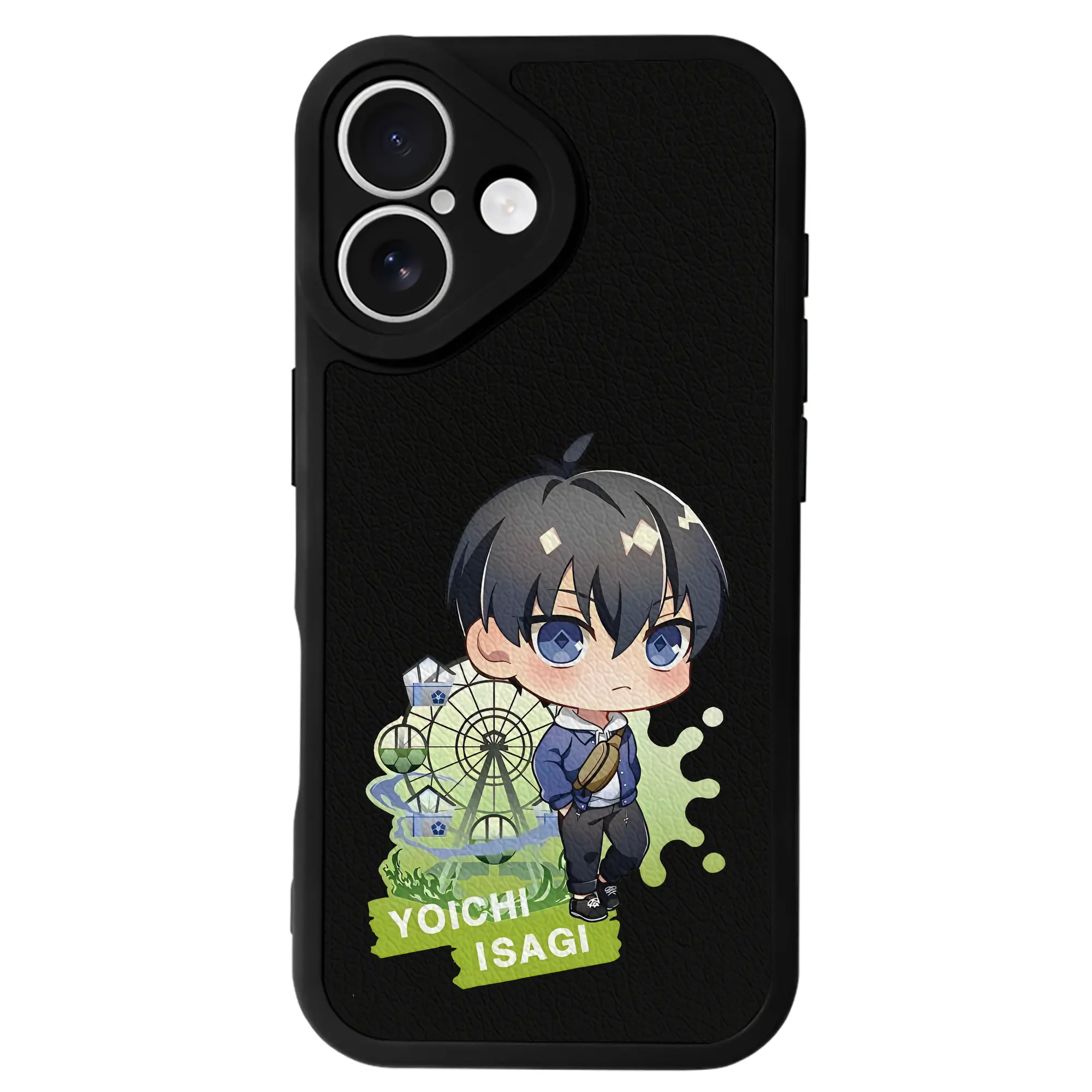 ブルーロック グッズ 潔 世一 - IPhone 16シリーズ対応 ・ シリコンスマホケース ・ レザー調 ・ 高精度フィット ・ 耐衝撃 ・ ワイヤレス充電対応 ・ 精密カット